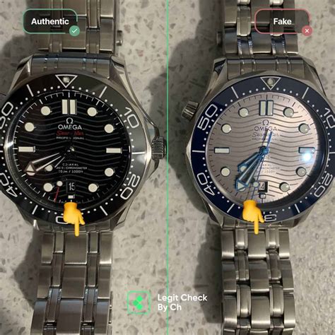 omega seamaster 300 fake vs real|omega seamaster replica.